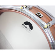 British Drum Co FB-14-60-SN Firebird Series 14x6-Inch Snare Drum, Copper Over Brass Finish