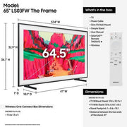 Samsung QN65LS03FWFXZA The Frame Pro 65-Inch Neo QLED 4K Art Mode Smart TV