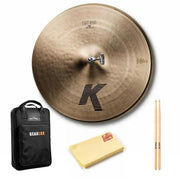 Zildjian K0926 16" K Light Hi-Hat Cymbals Pair w/ Drumstick Bag
