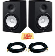 Yamaha HS8 8-Inch Powered Studio Monitor Pair w/ Cables