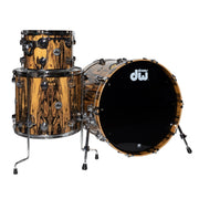 Drum Workshop Collectors Series 3-Piece Shell Kit - Royal Ebony