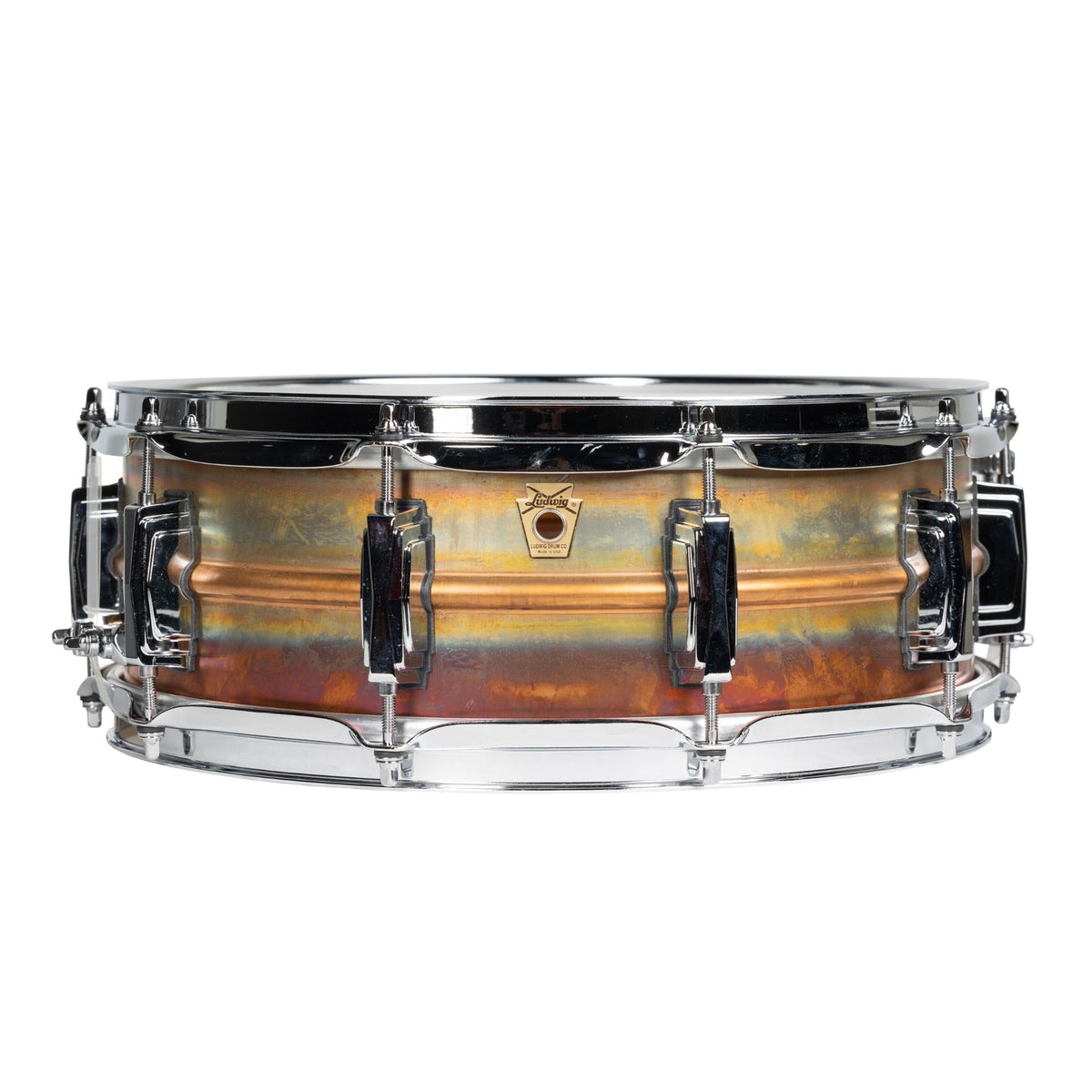 Ludwig Bronze Phonic 5x14 Snare Drum - Raw Bronze