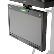 Ikan PT419W-NDI-TMN-TK Aura 19-Inch POE++ NDI Teleprompter, NDI Talent Monitor with Full NDI Encoding/Decoding, IP Tally Light, and Travel Kit