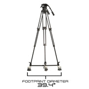 Ikan PT419W-TK-TRIPOD 19-Inch Widescreen Teleprompter, Tripod, Dolly Turnkey, and Travel Kit