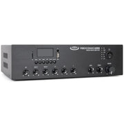 Pure Resonance Audio Background Music Sound System with (4)S6.1 Surface Mount Speakers and RMA350BT Bluetooth Mixer Amplifier