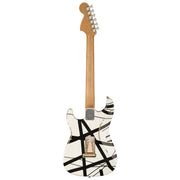 EVH Striped Series ‘78 Eruption - White with Black Stripes Relic
