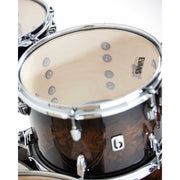 British Drum Co LEG-22-FS-WDG Legend Series Fusion 22 Kit, Windsor Dark Ultra Finish