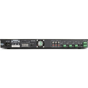 Pure Resonance Audio 70V Outdoor Sound System with 4 S5 Weather-Resistant Surface Mount Speakers and RMA240BT 240W Bluetooth Mixer Amplifier