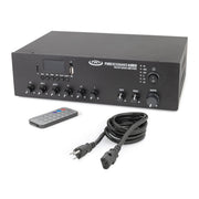 Pure Resonance Audio Classroom Sound System with SD4 Ceiling Tile Speaker and MA60BT Bluetooth Mixer Amplifier