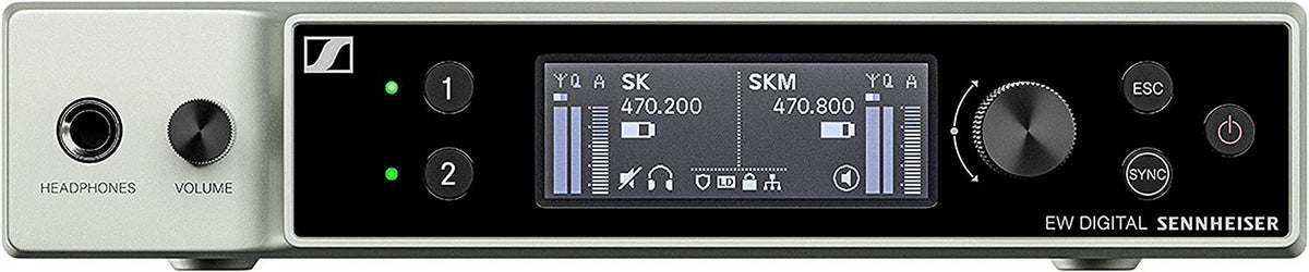 Sennheiser EW-DX EM 2 Wireless Receiver - Q1-9 Band