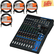 Yamaha MG12XU Mixer w/ XLR Cables