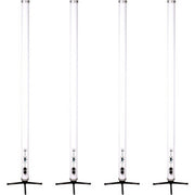 JMAZ Electro T5 RGBW+WW LED Tube Light Kit, 4 Pack