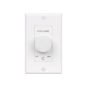 Pure Resonance Audio Medical Office Audio System with (2) SP8 Low-Profile 2x2 Ceiling Tile Speakers, MA30BT 30W Bluetooth Mixer Amplifier, and (2) VC50W Volume Control