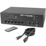 Pure Resonance Audio Background Music System with (4)SP8 Ceiling Tile Speakers and MA60BT Bluetooth Mixer Amplifier