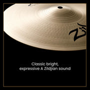 Zildjian A0133 14" A New Beat Hi-Hat Cymbals Pair w/ Drumstick Bag
