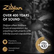 Zildjian A0492 20" A Symphonic German Tone Cymbals - Pair w/ Drumstick Bag