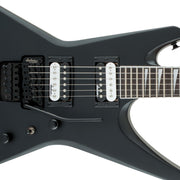 Jackson Warrior JS32 Electric Guitar - Satin Black w/ Instrument Cable