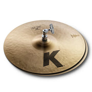Zildjian K0812 14" K Light Hi-Hat Cymbals Pair w/ Drumstick Bag