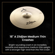 Zildjian A391 A Sweet Ride Cymbal Pack