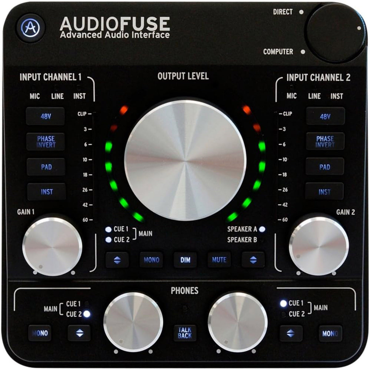 Arturia AudioFuse Audio Interface Dark Black