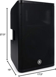 Yamaha DXR15MKII 15-Inch 1,100-Watt Powered Speaker