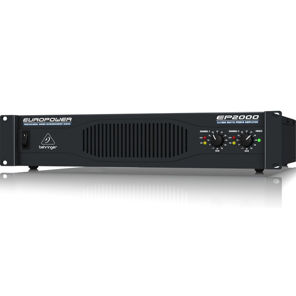Behringer EUROPOWER EP2000 Professional 2,000-Watt Stereo Power Amplifier