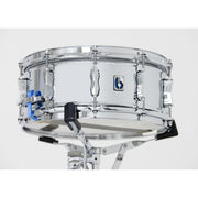 British Drum Co BB-14-60-SN Bluebird Series Chrome Over Brass Snare Drum