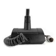 Pure Resonance Audio Outdoor Paging System with 4 H6 All-Weather Horn Loudspeakers, RMA350BT 350W Bluetooth Mixer Amplifier, and PTT1 Gooseneck Microphone