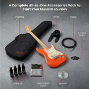 Fender Player II Stratocaster - Rallye Orange w/ Cleaning Kit