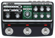 Boss RE-202 Space Echo Delay and Reverb Effects w/ Instrument Cables