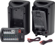 Yamaha STAGEPAS 400BT Portable PA System w/ Speaker Stands