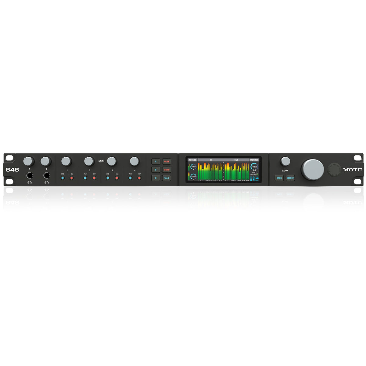 MOTU 848 28 x 32 Thunderbolt/USB4 Audio Interface