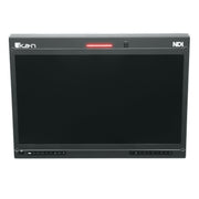 Ikan PT419W-NDI-TMN-TK Aura 19-Inch POE++ NDI Teleprompter, NDI Talent Monitor with Full NDI Encoding/Decoding, IP Tally Light, and Travel Kit