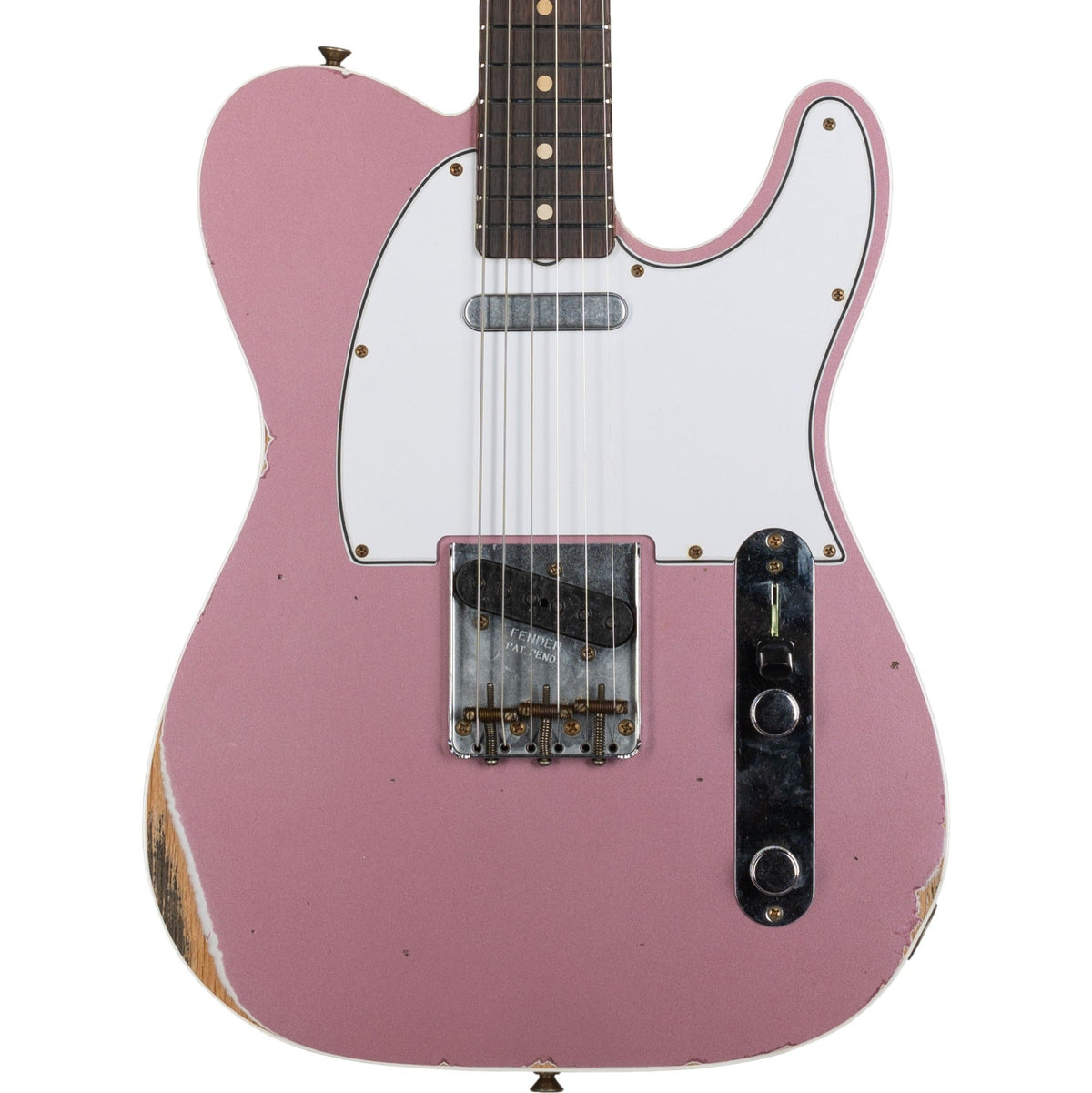 Fender Custom Shop 60s Telecaster® Relic PHC, Burgundy Mist Metallic