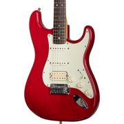 Fender 2003 American Deluxe Fat Stratocaster HSS - Translucent Red