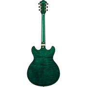 Ibanez AS93FM Artcore Expressionist Electric Guitar - Transparent Moss Green