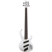 Ibanez BTB865MS Bass Workshop 5-String Electric Bass - Transparent White Flat