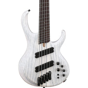 Ibanez BTB865MS Bass Workshop 5-String Electric Bass - Transparent White Flat
