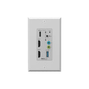 BZBGEAR BG-IPGEAR-XTREME-W HDMI 2.1 Wall Plate Extender
