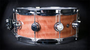 Drum Workshop 5.5x14 Exotic Fiddlebacked Eucalyptus Snare Drum (DREX5514SSCFE)
