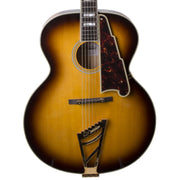 D'Angelico EX-63 Archtop Acoustic-Electric Guitar Sunburst w/ Case (EX63SB)