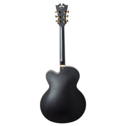 D'Angelico Excel EXL-1 Deluxe Semi-Hollow Electric Guitar In Matte Black (EXL1MMNGT)