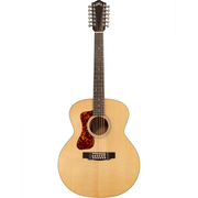 Guild F-2512E Maple Left Handed 12-String Acoustic Electric Guitar - Blonde