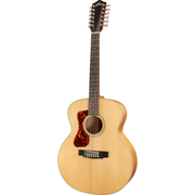 Guild F-2512E Maple Left Handed 12-String Acoustic Electric Guitar - Blonde