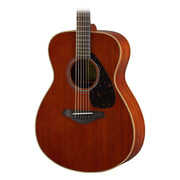 Yamaha FS850 Small Body Solid Top Acoustic Guitar, Mahogany