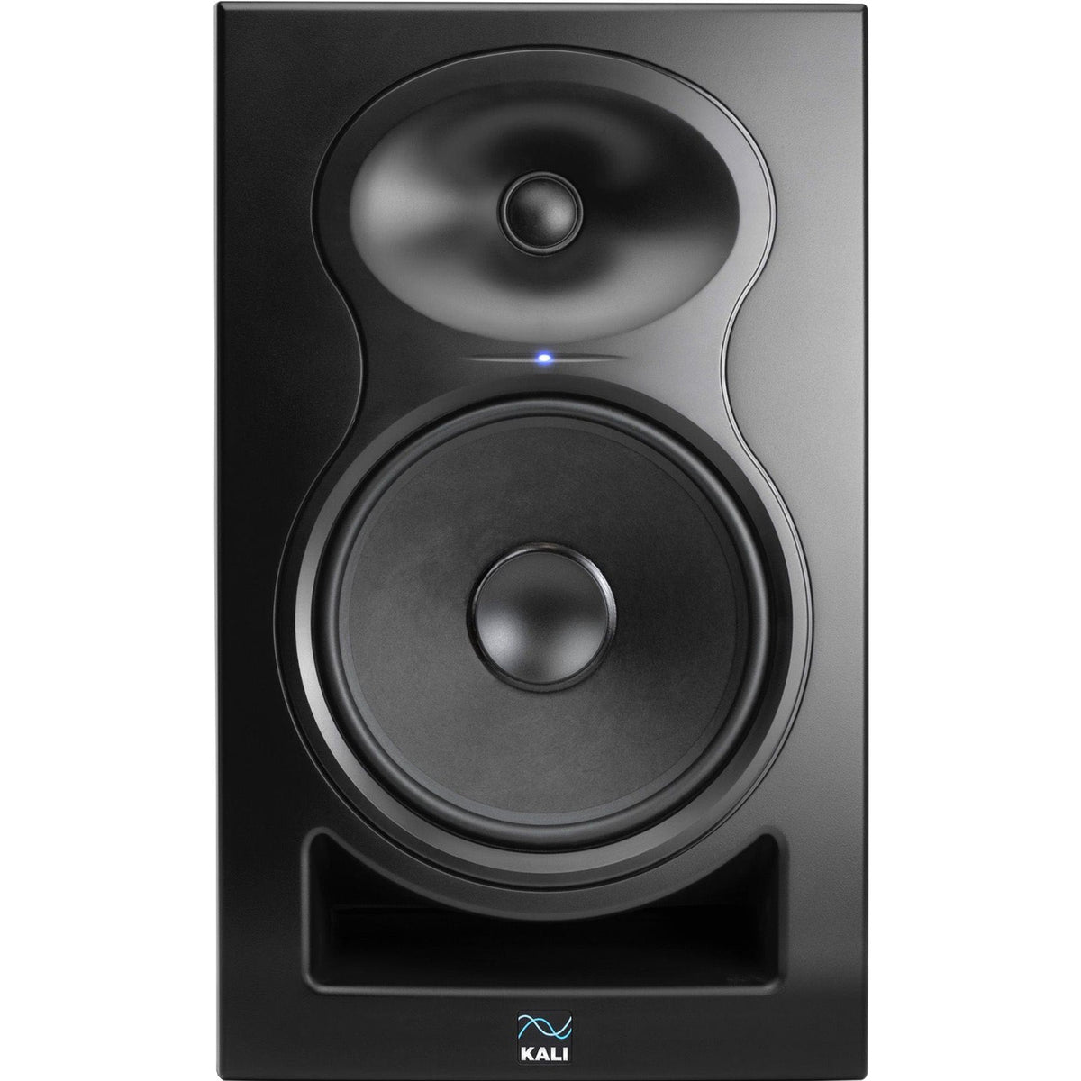 KALI AUDIO LP-8V2 8” Powered Studio Monitor - 100W Speaker System with Boundary Compensation EQ Settings - For Mixing, Recording, Audio Production - XLR, TRS, RCA Input Ports - Single, Black
