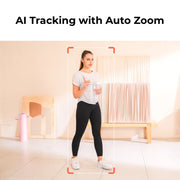 OBSBOT Tiny 2 Lite PTZ Camera with Remote and NDI Adapter Combo
