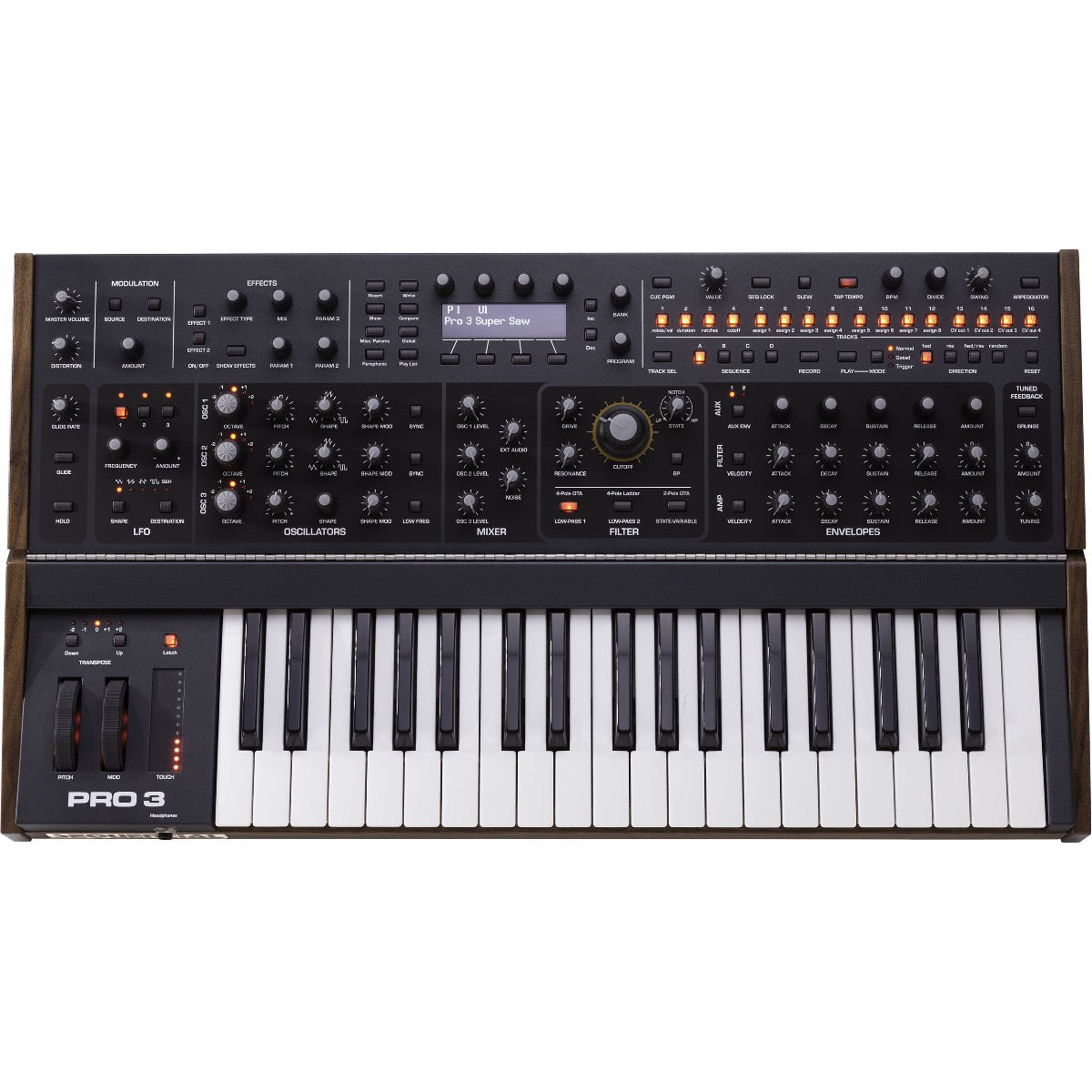 Sequential PRO 3 SE Special Edition Multi-Filter Mono/3-Voice Synthesizer