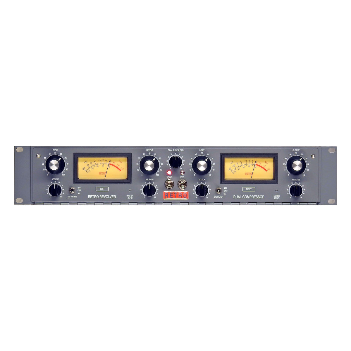 Retro Revolver Dual-Channel Tube Compressor