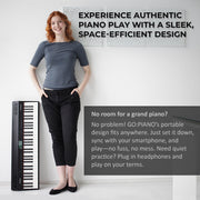 Roland GO:PIANO 61-Key Digital Piano w/ Adjustable Stand